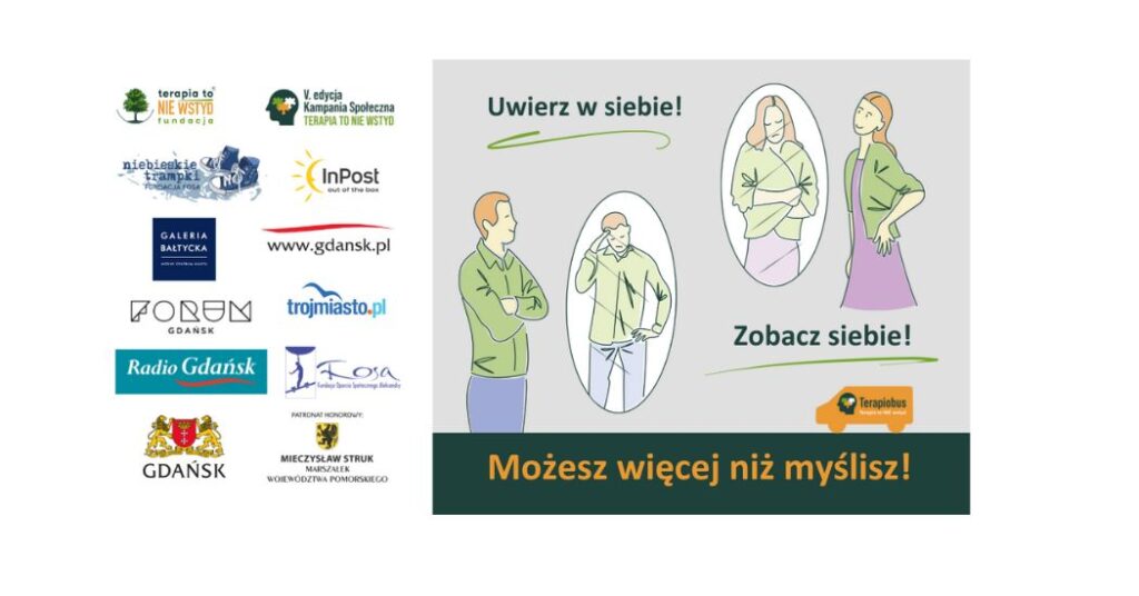 GDAŃSK: 5 edycja Kampanii Społecznej „Terapia to NIE wstyd”