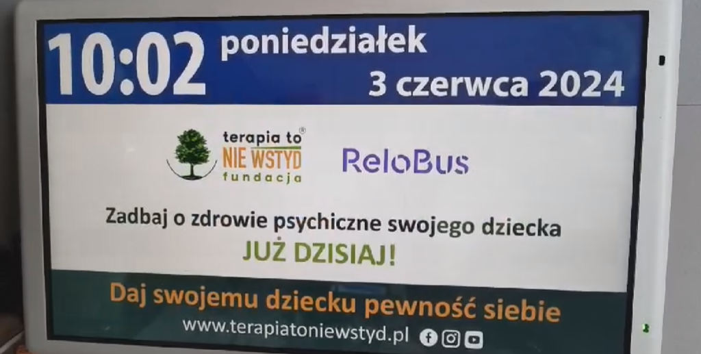 Akcja: Podaruj swojemu dziecku pewność siebie | Relobus Warszawa 2024